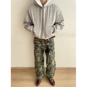 【有货】M266CC-特P135 座山雕连帽棉服男加厚保暖夹克外套图片