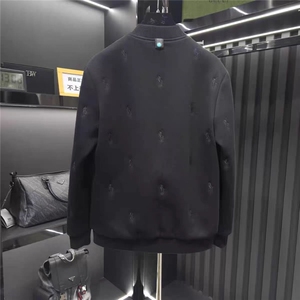 (网络图慎用有大货)轻奢欧货棒球领外套刺绣上衣 313B-JK72-P100图片