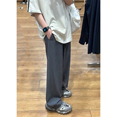 2024夏季新款外景大码拼接冲孔冰丝裤M-5XHK24639-特P25，男装休闲裤，电商A022