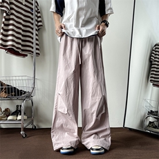 直筒长裤潮时尚潮牌青春流行百搭运动裤宽松型休闲裤夏季，男装休闲裤，星座716-2