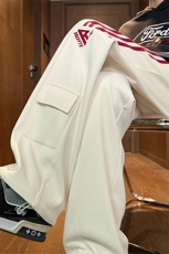 2024春季新款内景大码美式织带工装卫裤M-5XHK24042-P60，男装休闲裤，电商A022