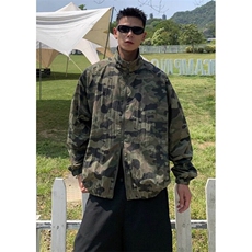 军绿色迷彩防晒服男夏季轻薄速干防晒衣痞帅冲锋衣夹克JY197，男装夹克，星座1116A（原606A-3）