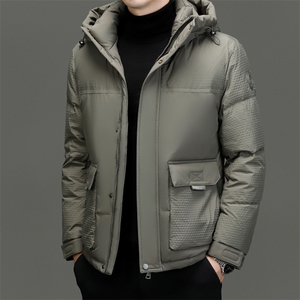 BZB2366钱塘2020-2商务休闲百搭简约冬季厚款中年男士羽绒服P240图片