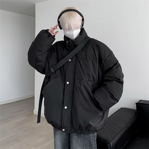 美式高街大口袋立领棉衣外套面包服 109特P95图片