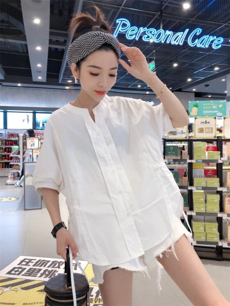 一杭主打款2178#腰间抽绳上衣，女装，一杭