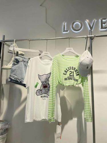 条纹防晒衫～，女装，LOVELS