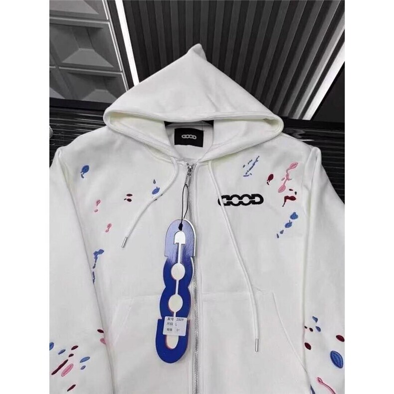 1506/QSA1840/P57新款卫衣港风帽卫衣开衫男女同款潮流帅气百搭,男装卫衣,星座1506