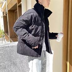新款立领棉衣男冬季加厚棉袄外套韩版潮流宽松潮牌面包棉服MA19，男装棉衣，星座1116A-2（原606A-1）