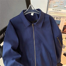 复古飞行夹克外套男潮牌高级感翻领短款棒球服5505P57，男装夹克，星座410-2