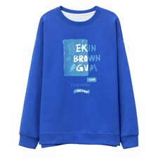 2023春装新款时尚休闲气质个性减龄印花宽松舒适卫衣，女装T恤，丽影随形