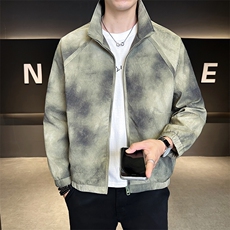 2025秋季新款立领宽松水洗炫彩夹克外套男C317-JK1205-P115，男装夹克，电商C317