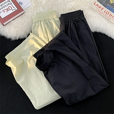 美式阔腿裤男女夏季高腰垂感宽松慵懒山本裤直筒休闲裤GK844-P33，男装休闲裤，星座1008