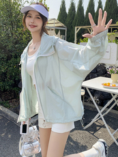 2025新款防晒服短款RF2C290-6830#-P85-138，女装防晒衣，蝶眷