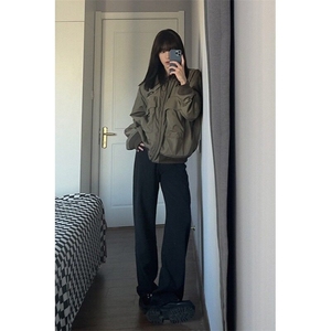 【有货】DJK678-特P68春季户外设计感飞行员外套男机车服工装夹克图片
