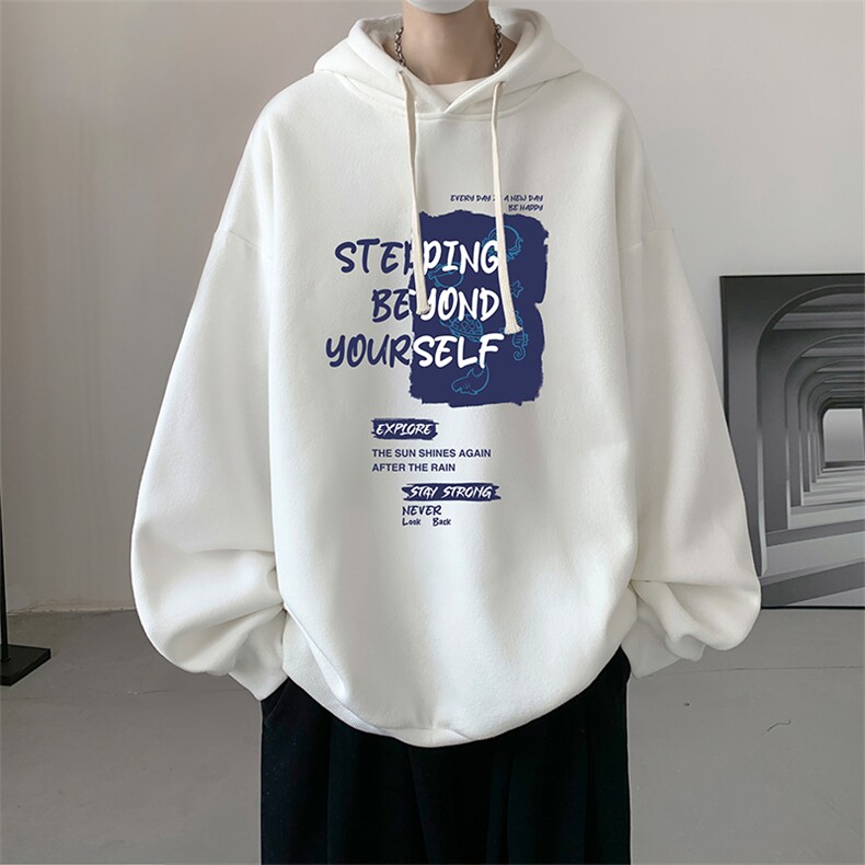 连帽卫衣男大码运动服帽衫外套WY2345-P35图片