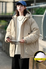 冬上新加绒加厚羽绒服中性休闲冲锋衣外套男女8317-P220控价318，男装羽绒服，电商A441-1