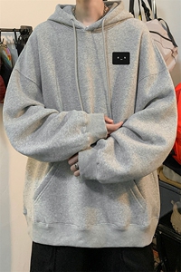 ！连帽圆领卫衣男装港风帽衫男 LM117-P35图片
