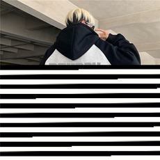 2024秋冬400克重磅纯棉宽松撞色插肩开衫连帽卫衣RH1511-p65，男装卫衣，星座610B-1