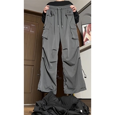 703-K359-P50秋季高品质高街潮牌宽松工装直筒休闲裤，男装工装外套，星座703