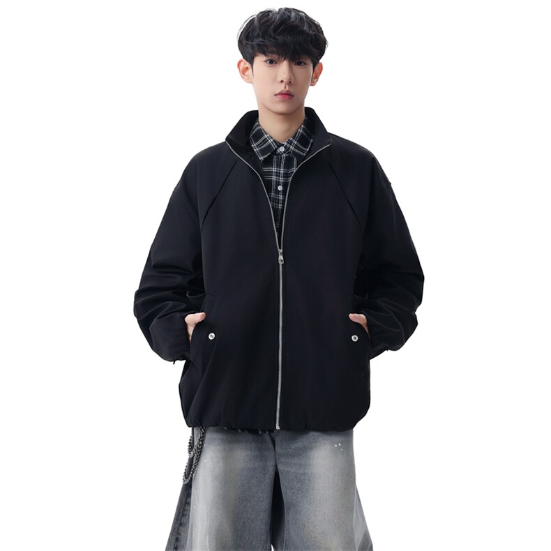春款现货美式解构夹克男潮牌高街复古百搭外套JK02639-P75,男装夹克,星座308B-2
