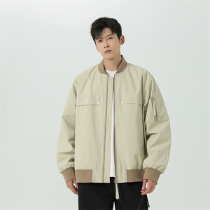 SJ311B-1-JK8801-P55控89秋季新款夹克外套男立领户外休闲上衣图片