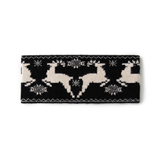 新款百搭男士小鹿提花撞色发带，头饰，轩妮羊绒