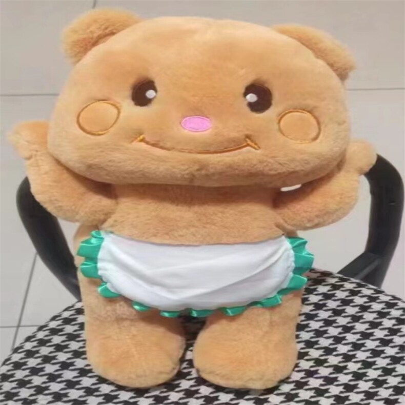 黄油小熊，乐雯毛绒玩具