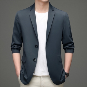 2023年春款男士上衣无缝单件西服P205图片