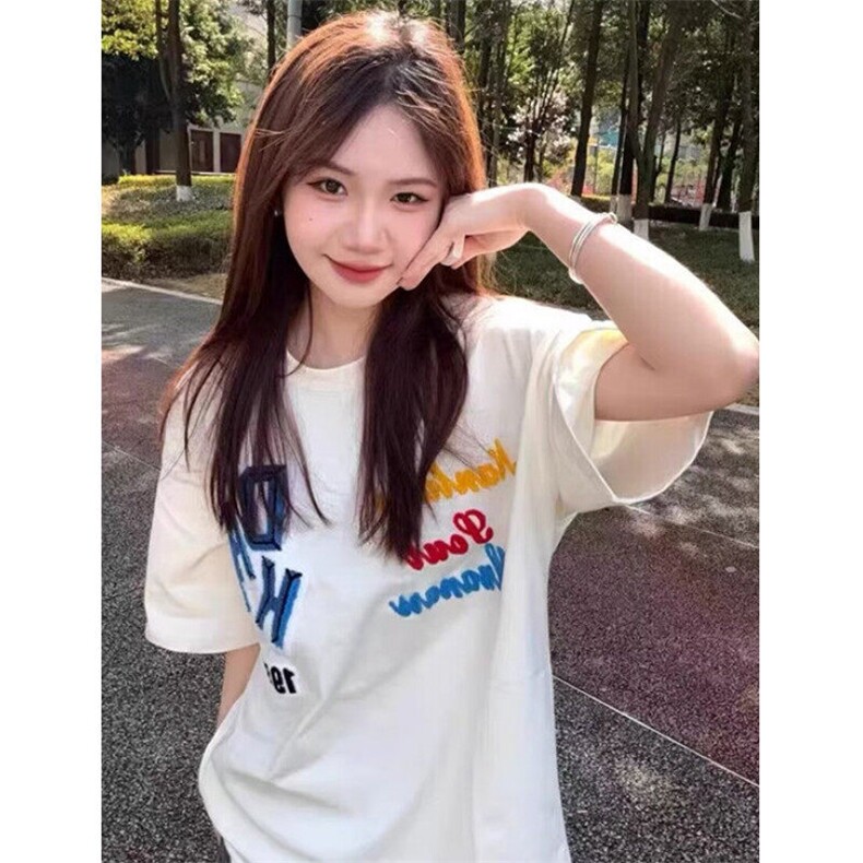 短袖t恤女夏季宽松小众设计感潮牌ins半袖重工上衣服TDC015,男装T恤,星座1116A（原606A-3）
