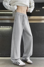 潮牌宽松美式高街弯刀休闲裤子男运动卫裤-A2196TP45控78，男装休闲裤，电商B241
