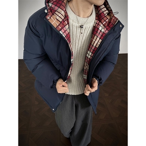 支持二开 冬装加棉加厚面包服连帽棉服大码棉衣外套男女 M812-P70图片