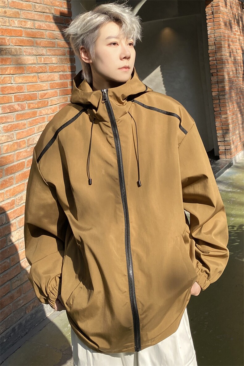 港风复古工装夹克男春秋休闲上衣服男士外套J2502P70控108,男装夹克,电商A157