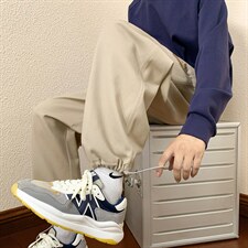 2024秋冬新款cityboy字母刺绣宽松抽绳束脚休闲裤K242-P50，男装休闲裤，星座914-3