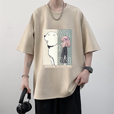 麂皮绒短袖t恤男大码半袖男大皂风JD82365-P25，男装T恤，电商A040