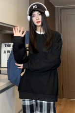 S5022/特P30春装新款高个性套头卫衣男潮流宽松百搭长袖T恤外套，男装T恤，电商A141