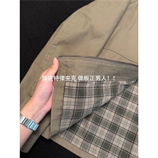 W10863-P70网图现货底特律夹克帆布水洗美式复古翻领工装外套，男装夹克，星座1608