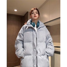 EQ355灯芯绒字母条棉衣外套男女学生冬季加厚面包服2024新款棉服，男装棉衣，电商C306-1