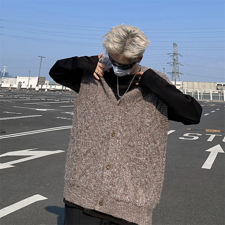 F474P60秋冬新款男装男生外套马甲毛衣,男装针织衫/毛衣,星座512-6