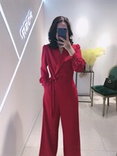 春款连体裤，女装连体裤，珀莎