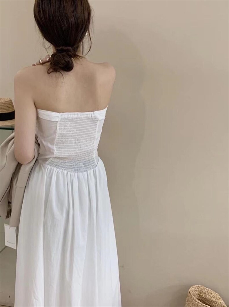 净色版抹胸绝美哦，抹胸，唇蔻