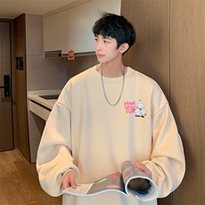 抖音供货、复合重磅360克现货圆领卫衣宽松D223A-YL2311-特P28，男装卫衣，电商019-1