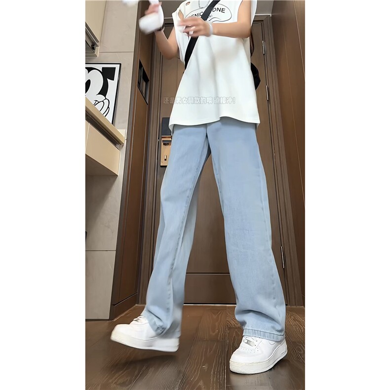 k1029-p40-控58  M-5XL现货宽松cleanfit牛仔裤图片