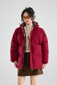 主推冬季clean棉服加绒加厚连帽短款棉衣男女 HZ8812-特P67不议价图片