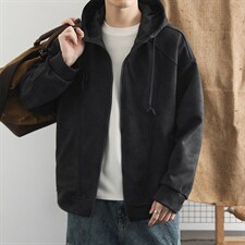 美式高级感连帽卫衣男2026潮牌复古高街oversiz开衫外套，女装短外套，星座914