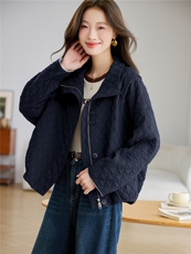 2580-立领休闲外套，女装短外套，文熹诺