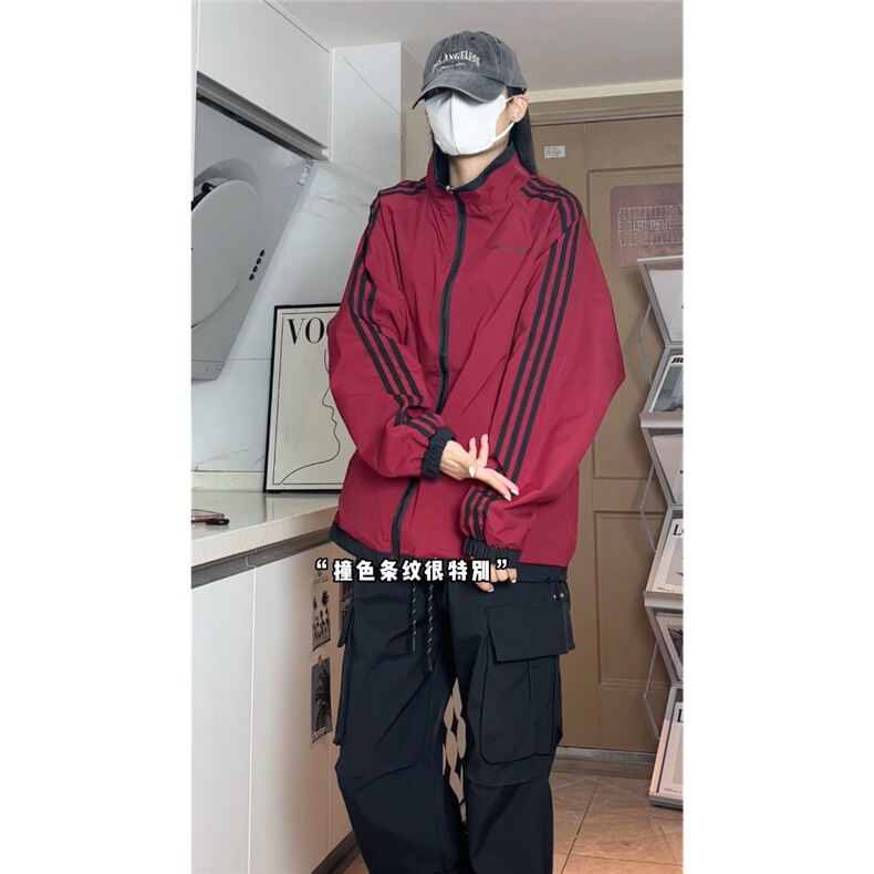 抖音现货双面穿满天星夹克外套冲锋衣棒球服JK2668-P65,男装夹克,电商基地A086