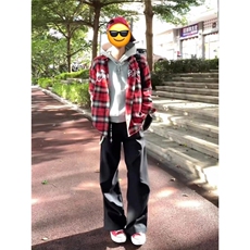 1506A/GCS3070/P36宽松刺绣休闲衬衣外套潮流，男装衬衫，星座1506A