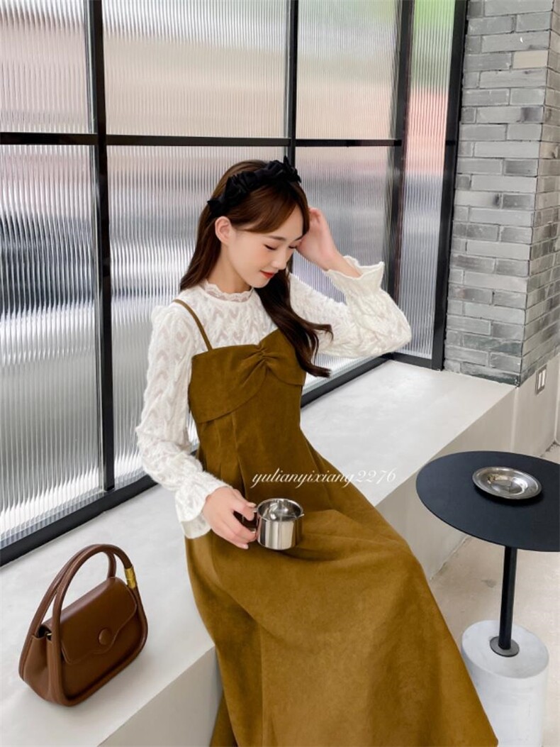 秋冬新品连衣裙，女装连衣裙，雨恋依香(1F)