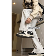 抖音品质可供素材春款大码拉链开叉XZ806-CK03007-P48控68，男装休闲裤，四季星座806