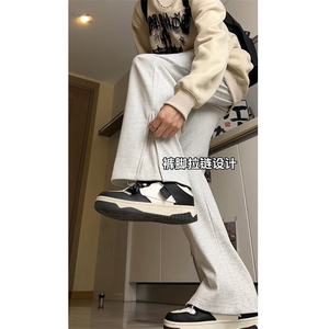 抖音品质可供素材春款大码拉链开叉XZ806-CK03007-P48控68图片
